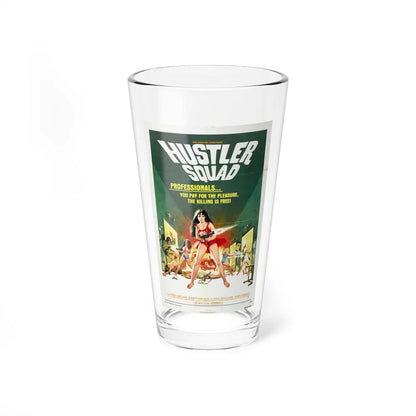 HUSTLER SQUAD 1975 Movie Poster - Pint Glass 16oz-16oz-Go Mug Yourself