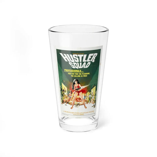 HUSTLER SQUAD 1975 Movie Poster - Pint Glass 16oz 16oz - Go Mug Yourself