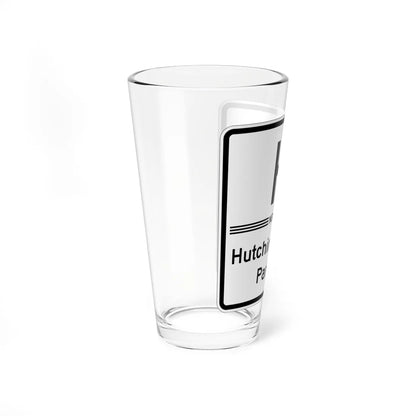 Hutchinson River Pkwy Shield free (New York) (Road Sign) Pint Glass 16oz - Go Mug Yourself