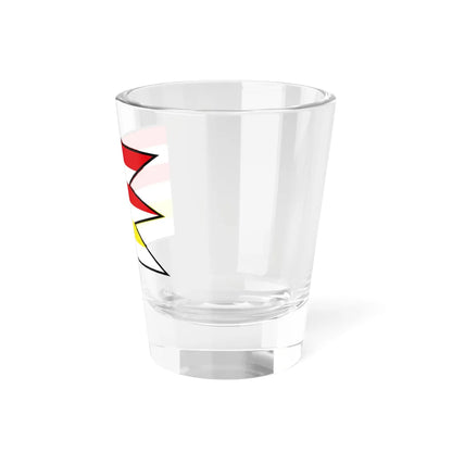 Hutka Bardejov Flag (Slovakia) Shot Glass 1.5oz - Go Mug Yourself