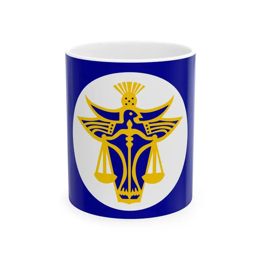 Hutt River Flag (Australia) White Coffee Mug 11oz - Go Mug Yourself