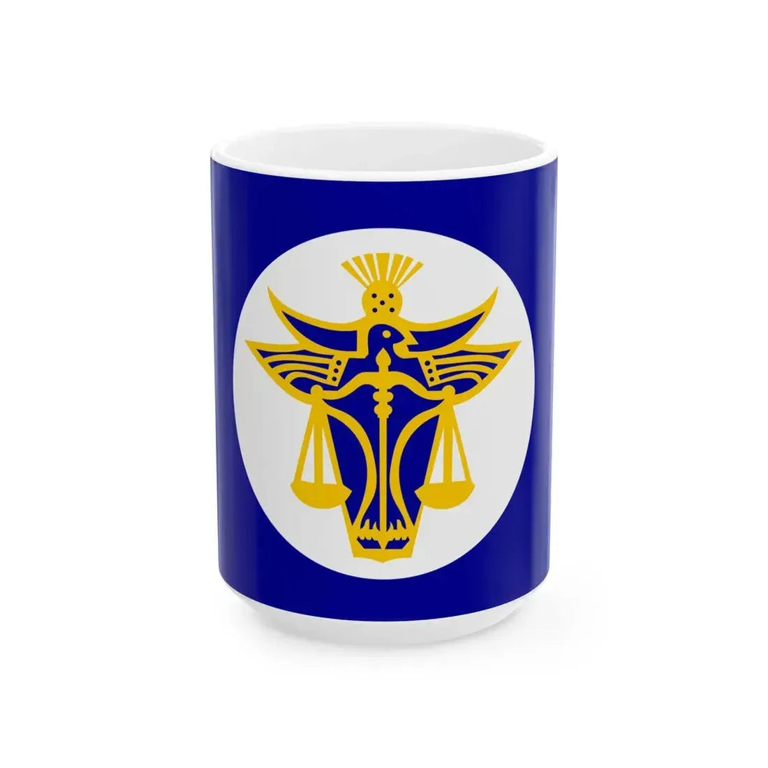 Hutt River Flag (Australia) White Coffee Mug 15oz - Go Mug Yourself
