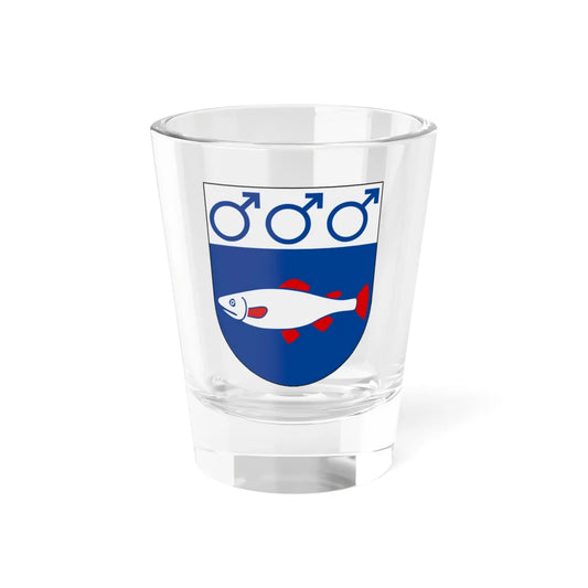 Häverö vapen (Sweden) (Coat of Arms) Shot Glass 1.5oz 1.5oz - Go Mug Yourself