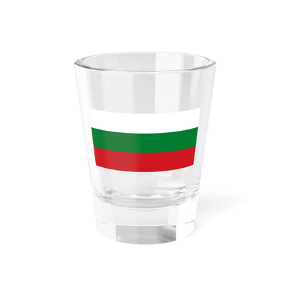 Hybrid flag of Belarus 1918 1991-1995 and 2012- (Belarus) Shot Glass 1.5oz 1.5oz - Go Mug Yourself