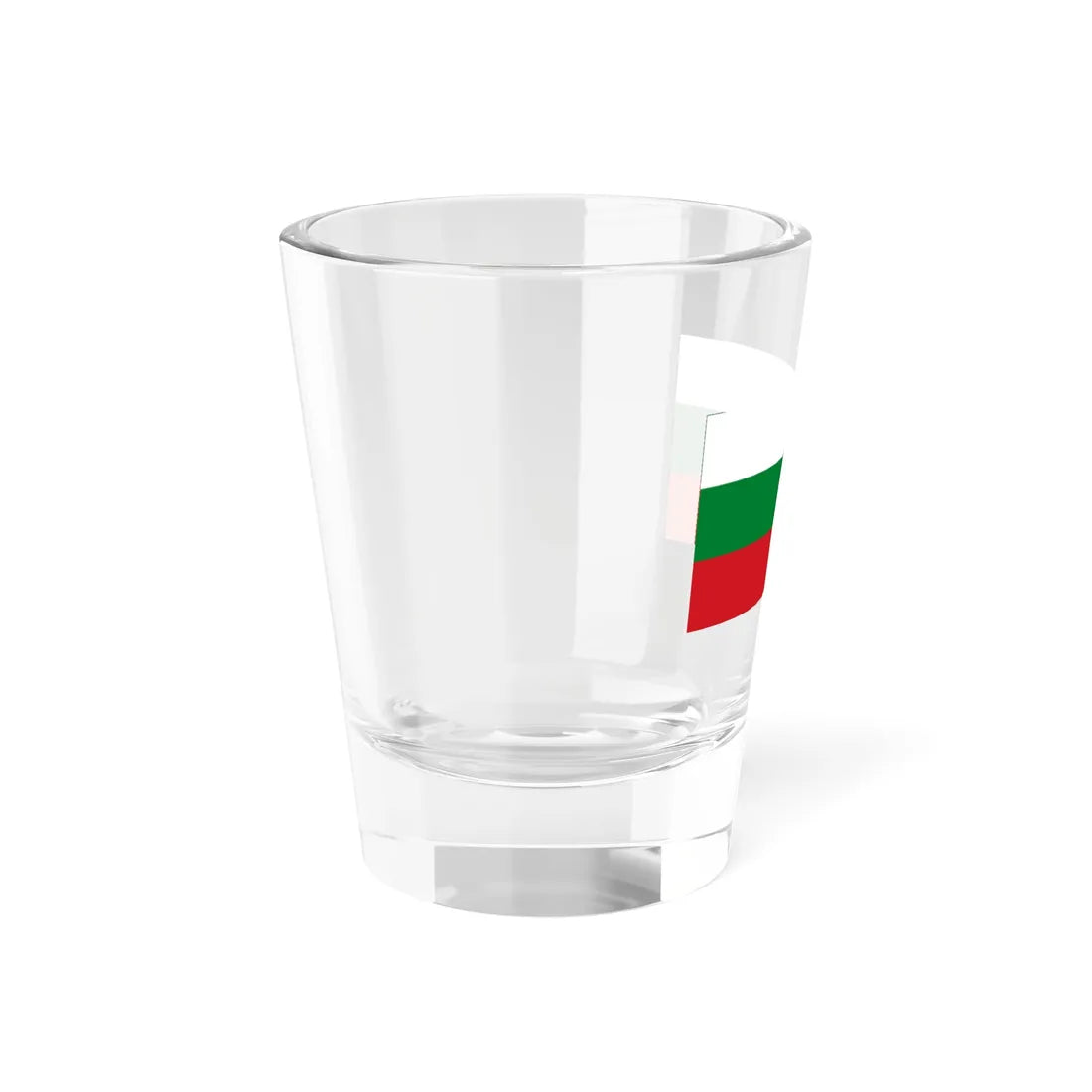 Hybrid flag of Belarus 1918 1991-1995 and 2012- (Belarus) Shot Glass 1.5oz - Go Mug Yourself