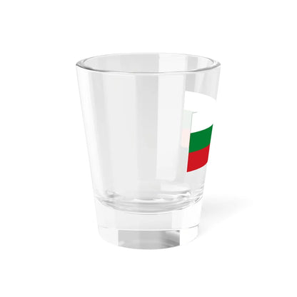 Hybrid flag of Belarus 1918 1991-1995 and 2012- (Belarus) Shot Glass 1.5oz - Go Mug Yourself