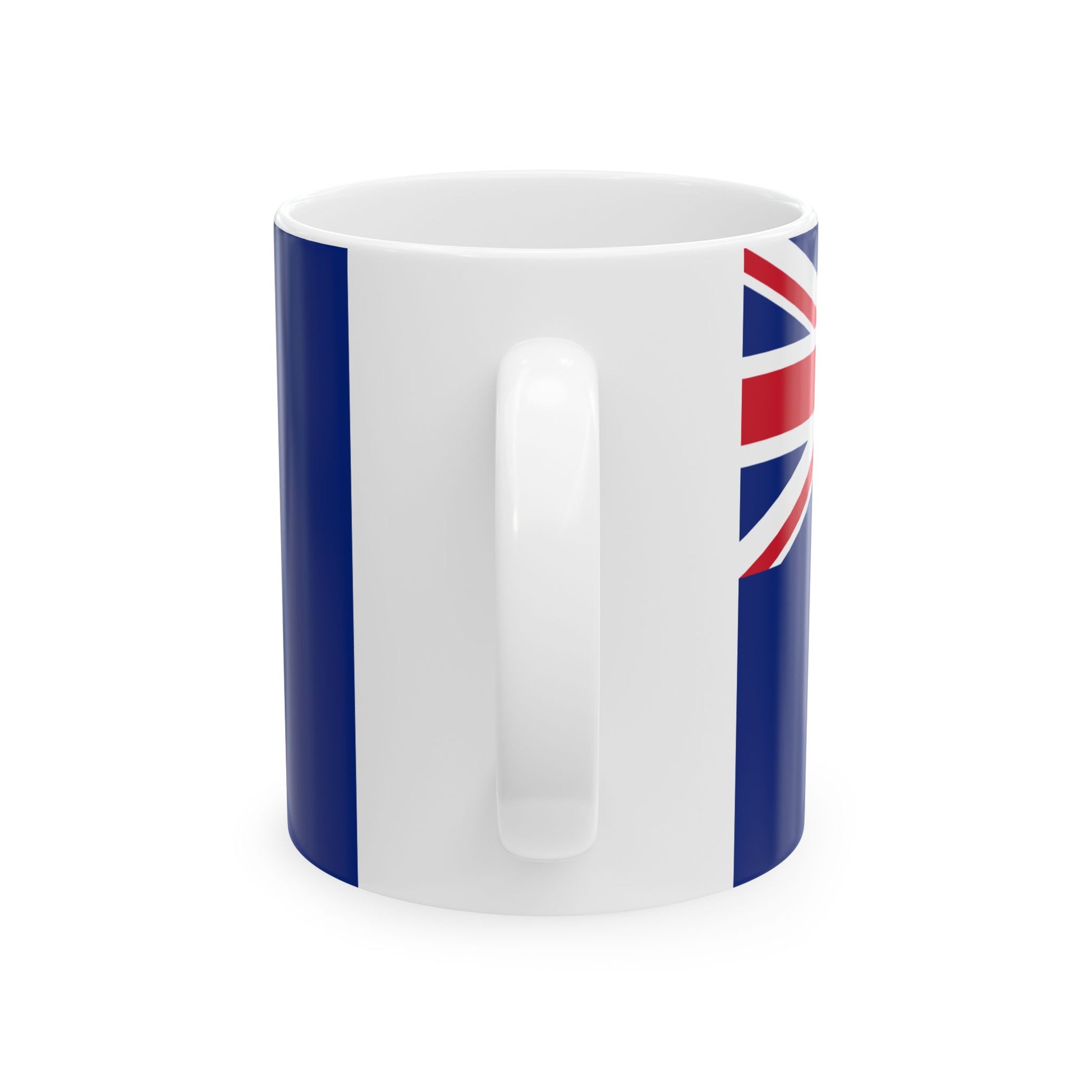Hypothetical flag of British Columbia 1906-1960 (Canada) White Coffee Mug-Go Mug Yourself