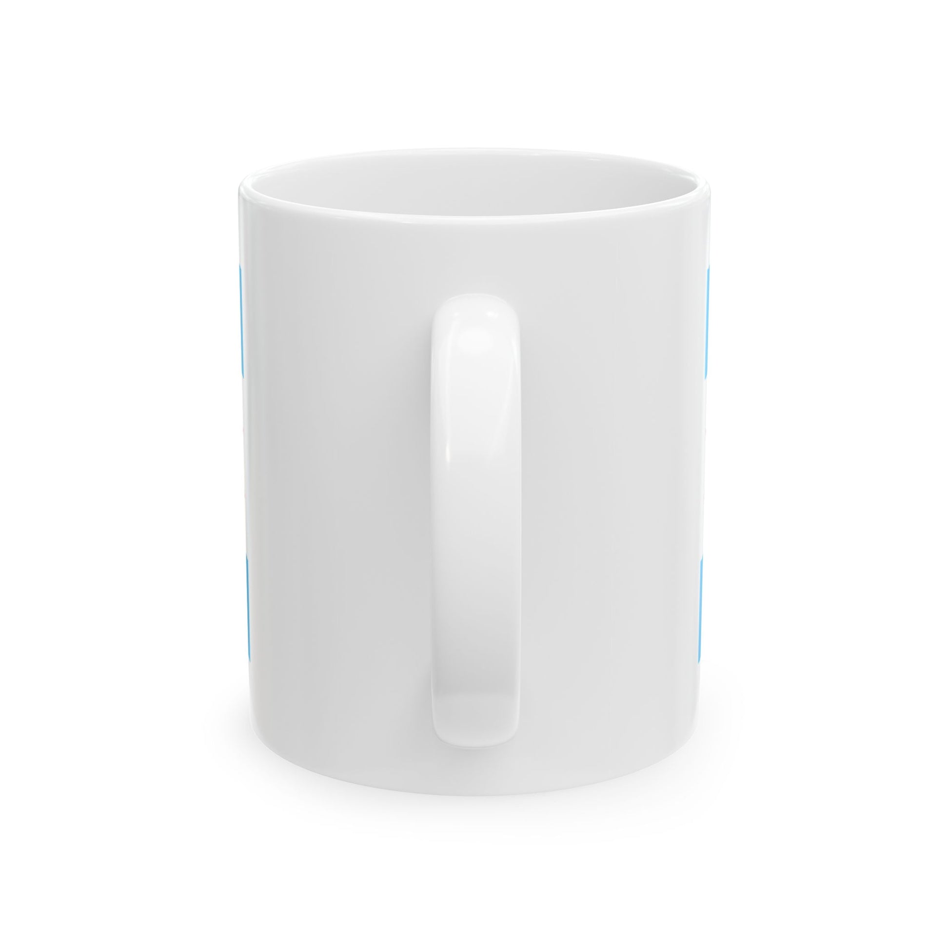 Hypothetical flag of Chicago Illinois (United States) White Coffee Mug-Go Mug Yourself