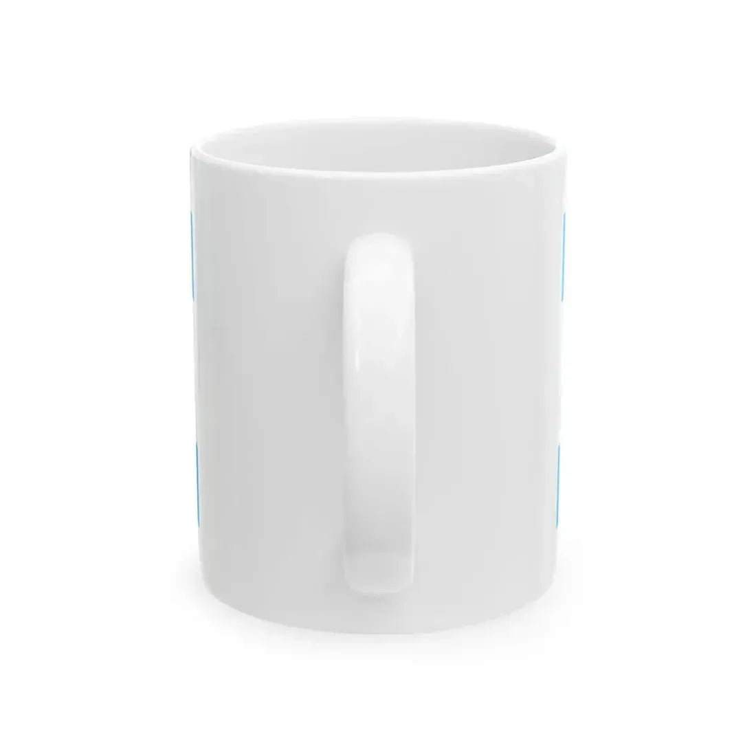 Hypothetical flag of Chicago Illinois (United States) White Coffee Mug - Go Mug Yourself