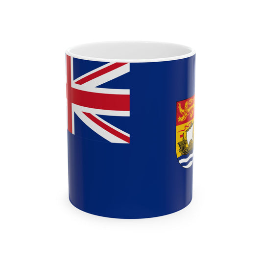 Hypothetical flag of New Brunswick 1868-1965 (Canada) White Coffee Mug-11oz-Go Mug Yourself