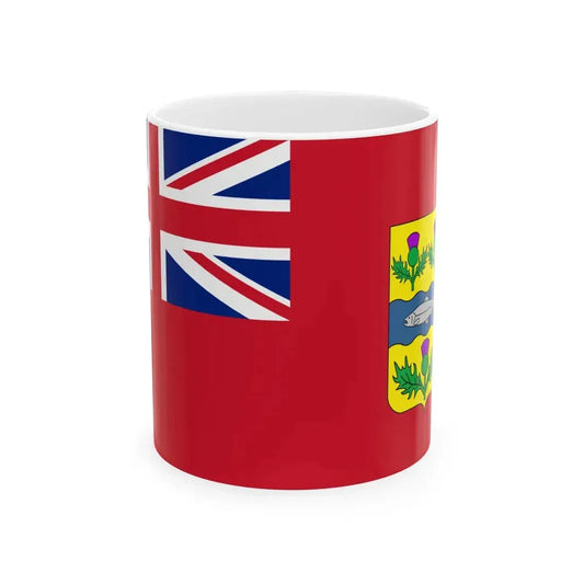Hypothetical flag of Nova Scotia 1868-1929 (Canada) White Coffee Mug 11oz - Go Mug Yourself