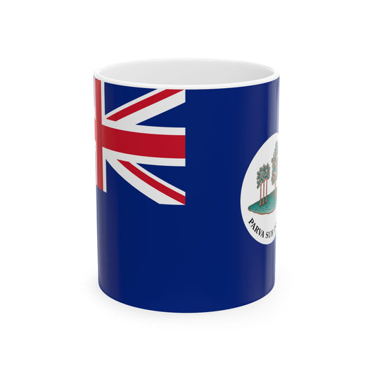 Hypothetical flag of Prince Edward Island 1905-1964 (Canada) White Coffee Mug-11oz-Go Mug Yourself