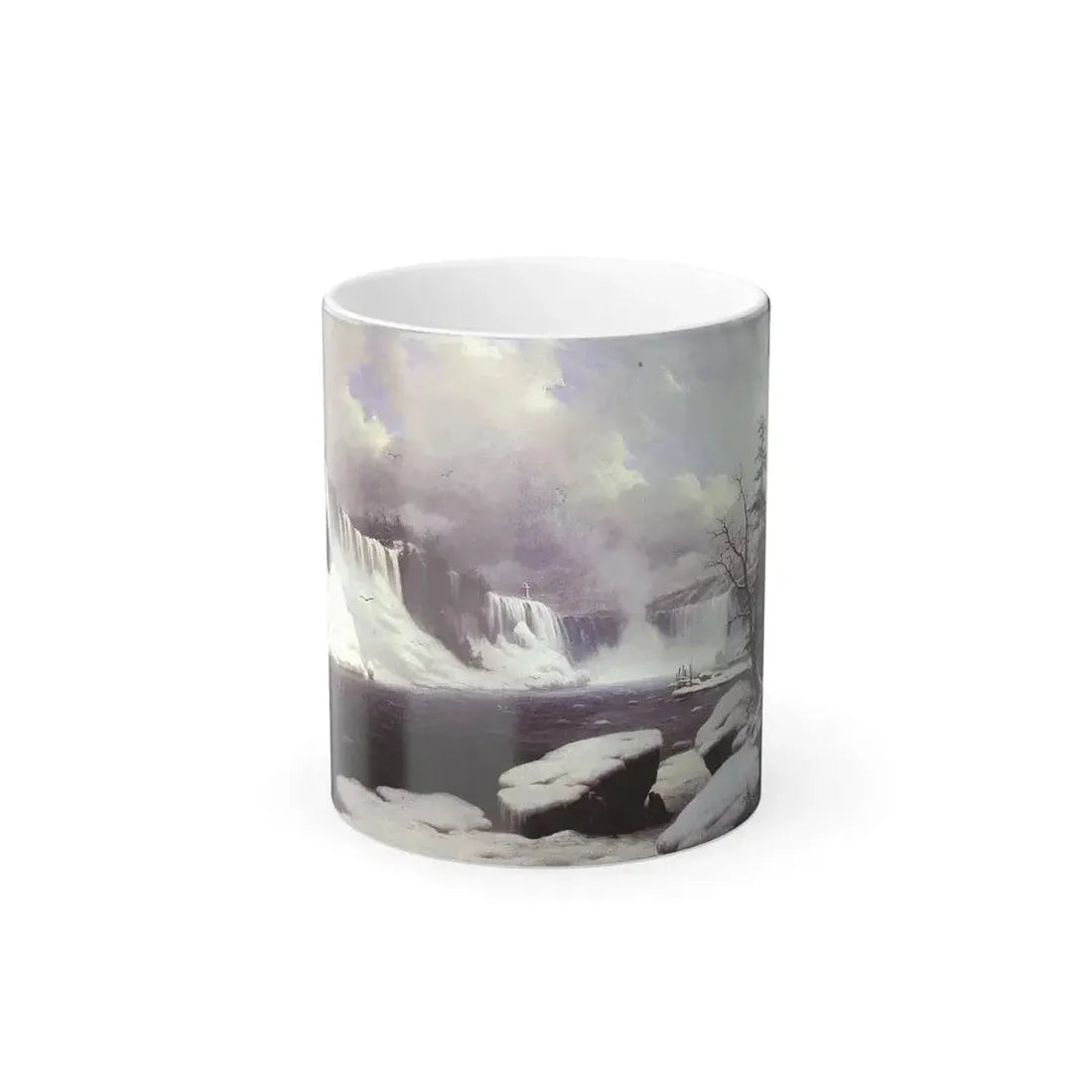 Hyppolyte Sebron (1801-1879) Niagara Falls - Color Changing Mug 11oz Default Title - Go Mug Yourself