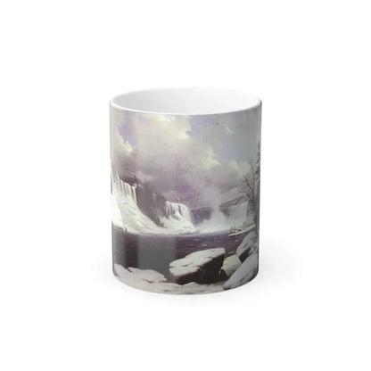 Hyppolyte Sebron (1801-1879) Niagara Falls - Color Changing Mug 11oz Default Title - Go Mug Yourself