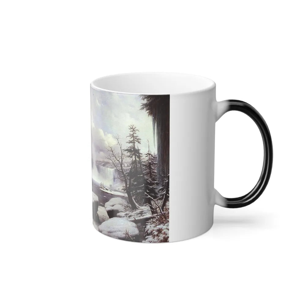 Hyppolyte Sebron (1801-1879) Niagara Falls - Color Changing Mug 11oz-Go Mug Yourself