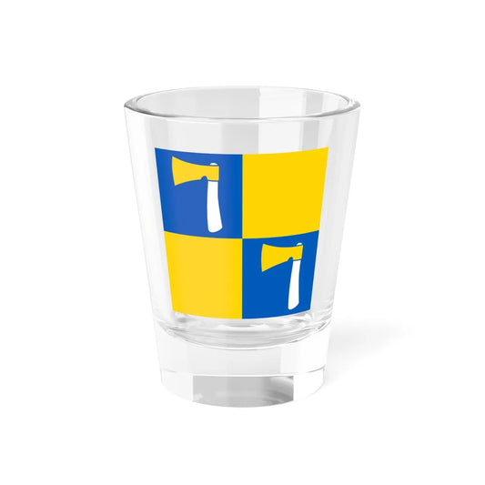 Hyriv flag (Ukraine) Shot Glass 1.5oz 1.5oz - Go Mug Yourself