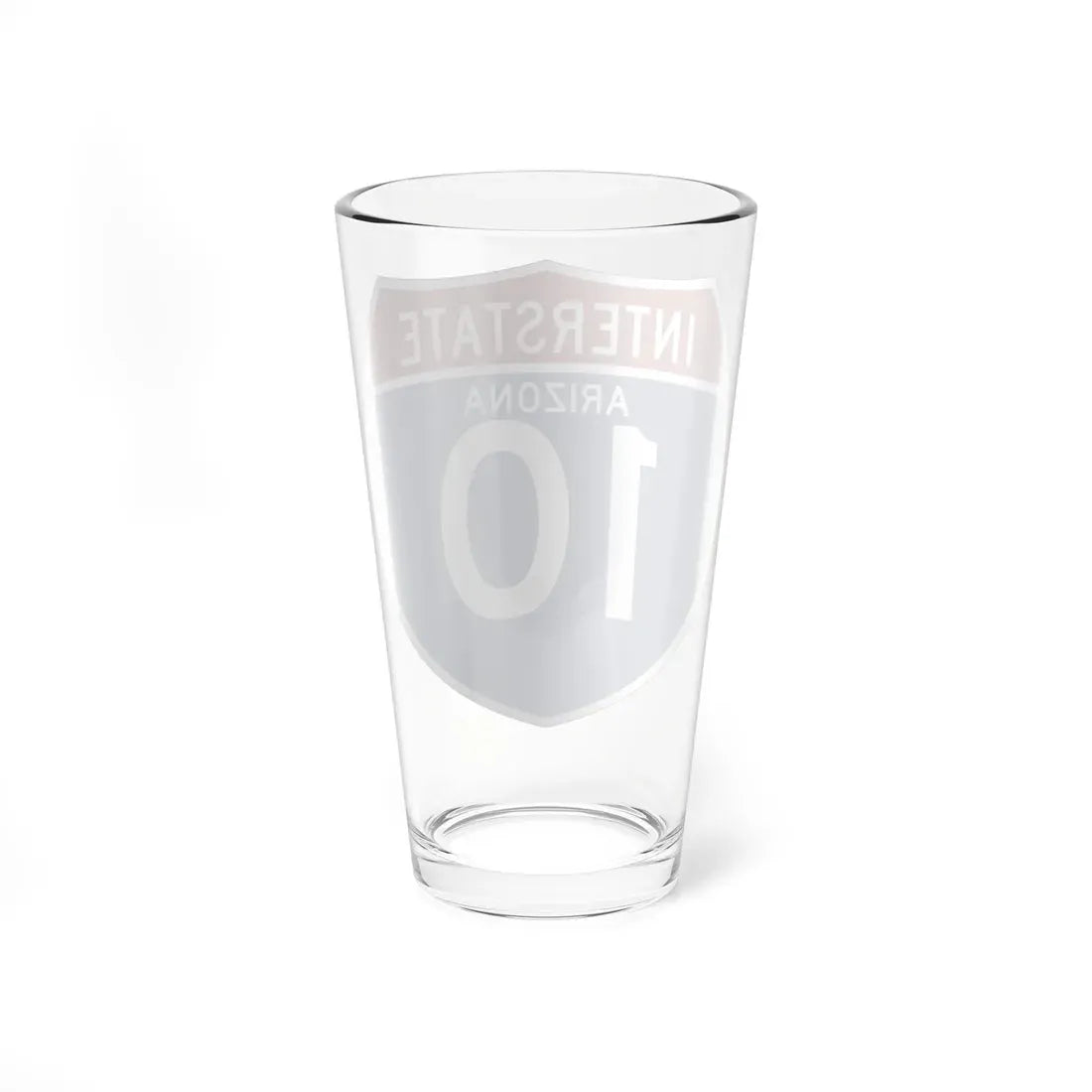 I-10 AZ (Arizona) (Road Sign) Pint Glass 16oz - Go Mug Yourself