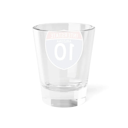 I-10 AZ (Arizona) (Road Sign) Shot Glass 1.5oz - Go Mug Yourself