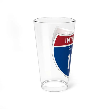 I-110 CA (California) (Road Sign) Pint Glass 16oz - Go Mug Yourself