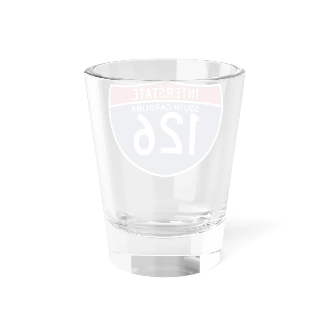 I-126 SC (South Carolina) (Road Sign) Shot Glass 1.5oz - Go Mug Yourself