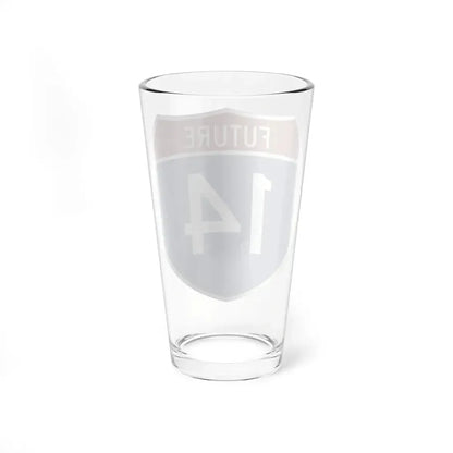 I-14 Future (Alabama) (Road Sign) Pint Glass 16oz - Go Mug Yourself