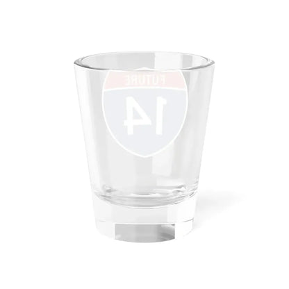 I-14 Future (Alabama) (Road Sign) Shot Glass 1.5oz - Go Mug Yourself