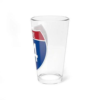 I-14 Future (Mississippi) (Road Sign) Pint Glass 16oz - Go Mug Yourself