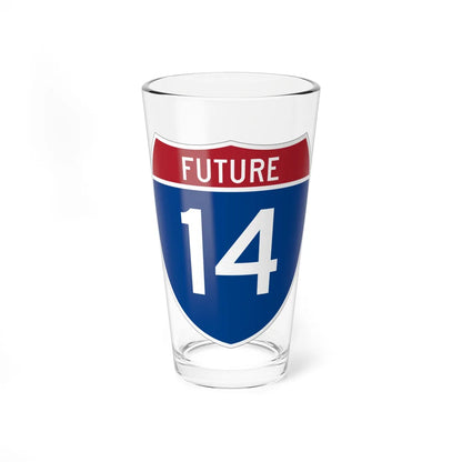 I-14 Future (South Carolina) (Road Sign) Pint Glss 16oz 16oz - Go Mug Yourself