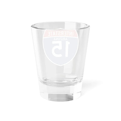 I-15 AZ (Arizona) (Road Sign) Shot Glass 1.5oz - Go Mug Yourself