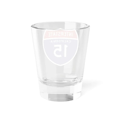 I-15 CA (California) (Road Sign) Shot Glass 1.5oz - Go Mug Yourself