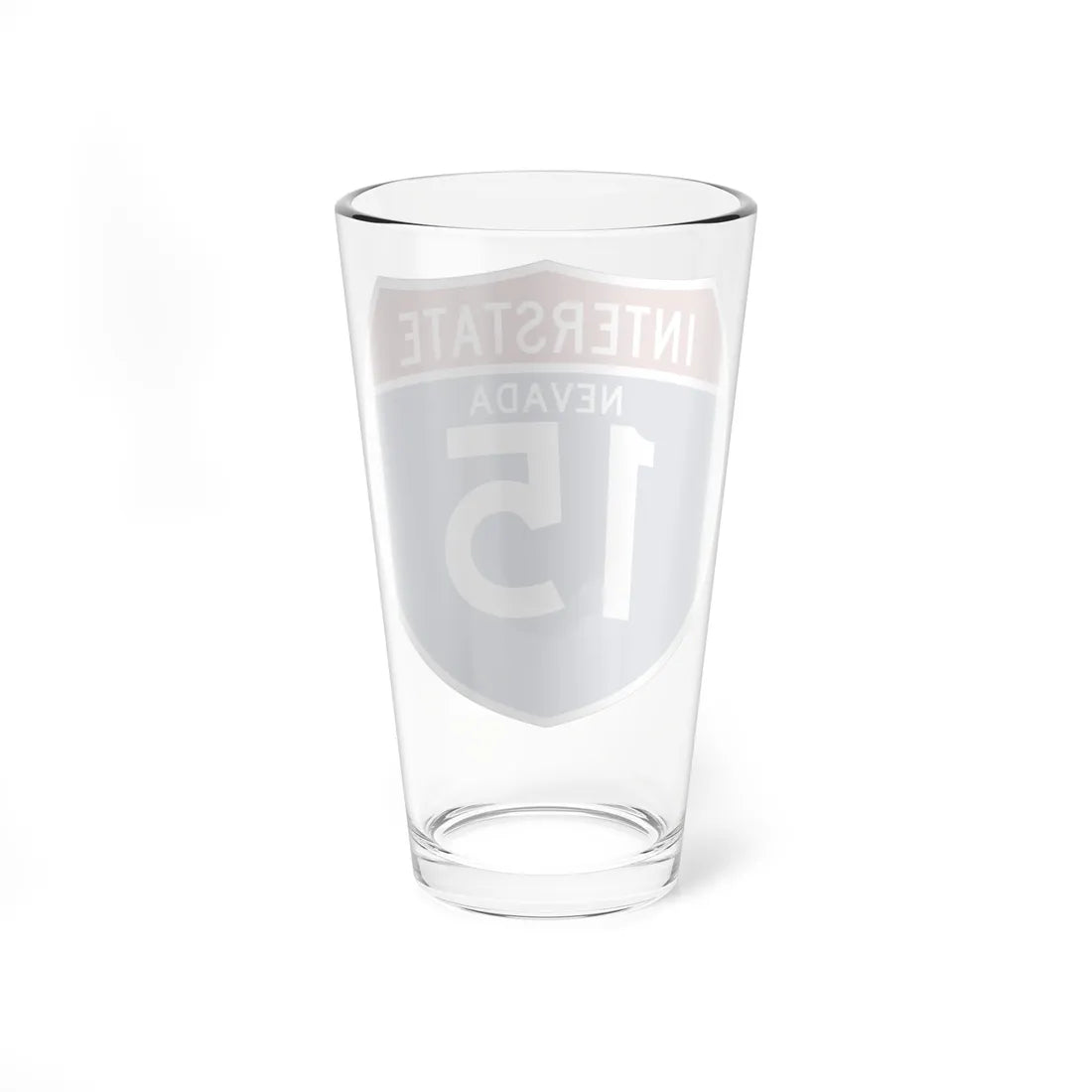 I-15 NV (Nevada) (Road Sign) Pint Glss 16oz - Go Mug Yourself