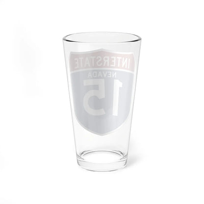 I-15 NV (Nevada) (Road Sign) Pint Glss 16oz - Go Mug Yourself