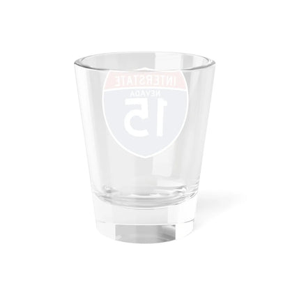 I-15 NV (Nevada) (Road Sign) Shot Glass 1.5oz - Go Mug Yourself