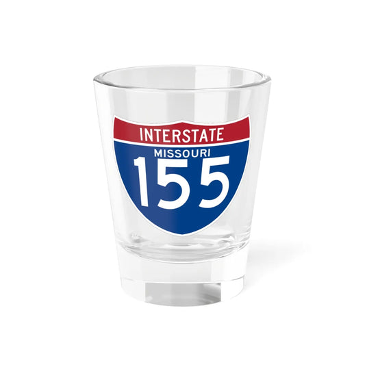 I-155 MO (Missouri) (Road Sign) Shot Glass 1.5oz 1.5oz - Go Mug Yourself