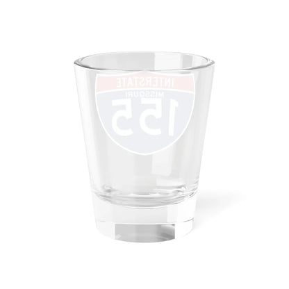 I-155 MO (Missouri) (Road Sign) Shot Glass 1.5oz - Go Mug Yourself