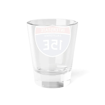 I-15E CA (California) (Road Sign) Shot Glass 1.5oz - Go Mug Yourself
