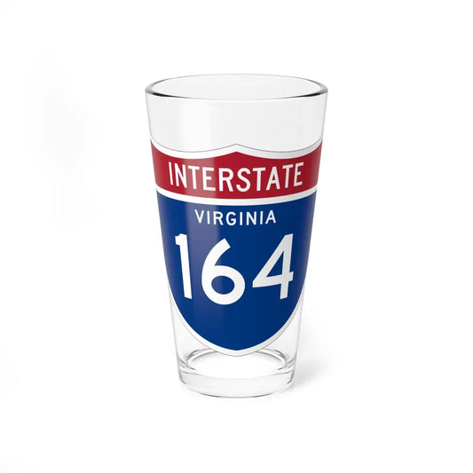I-164 VA 1961 (Virginia) (Road Sign) Pint Glass 16oz 16oz - Go Mug Yourself