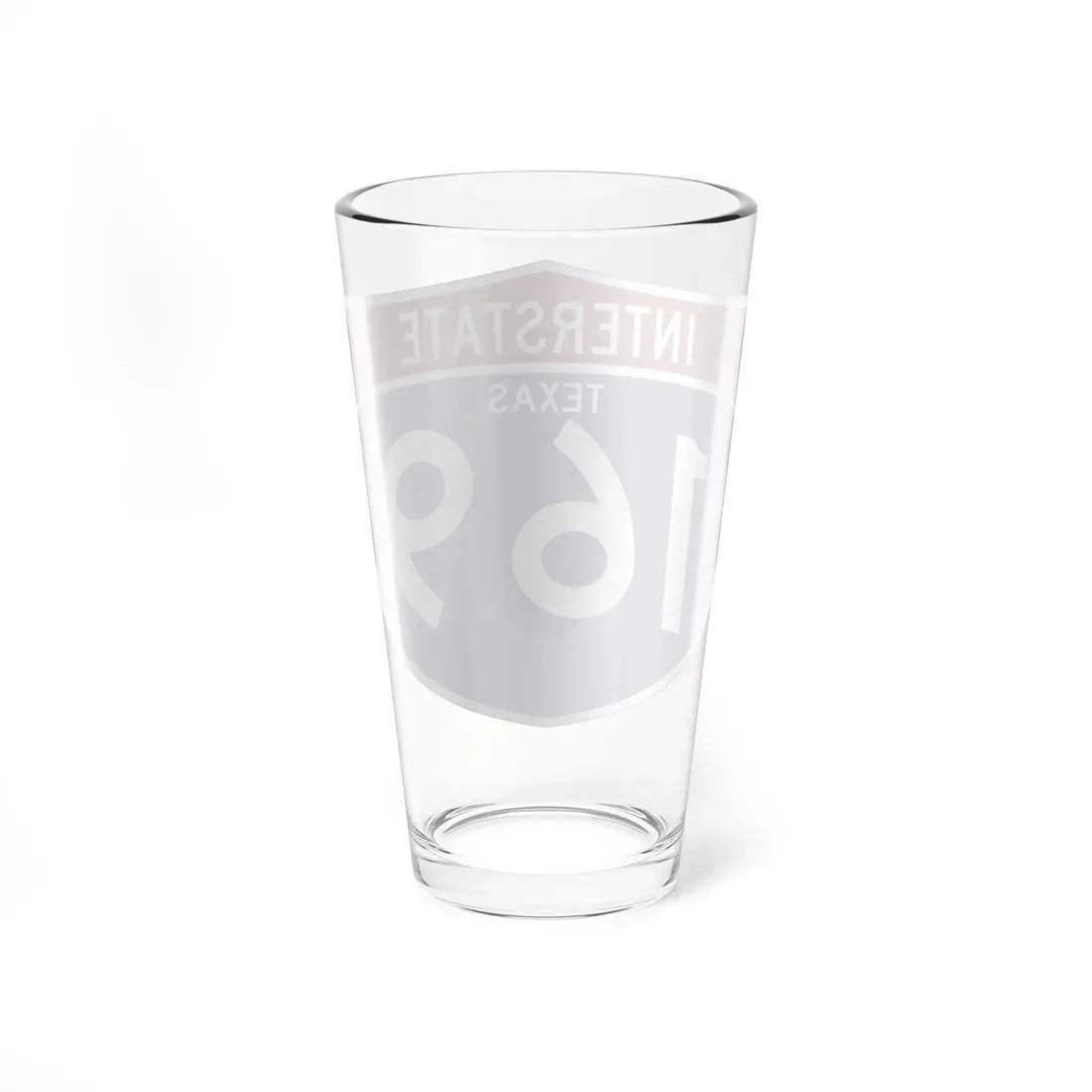 I-169 TX (Texas) (Road Sign) Pint Glass 16oz - Go Mug Yourself