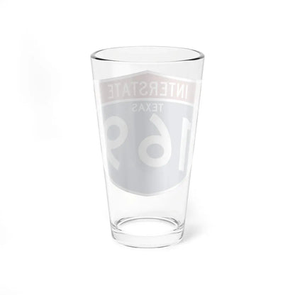 I-169 TX (Texas) (Road Sign) Pint Glass 16oz - Go Mug Yourself