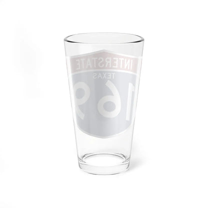 I-169 TX (Texas) (Road Sign) Pint Glss 16oz - Go Mug Yourself