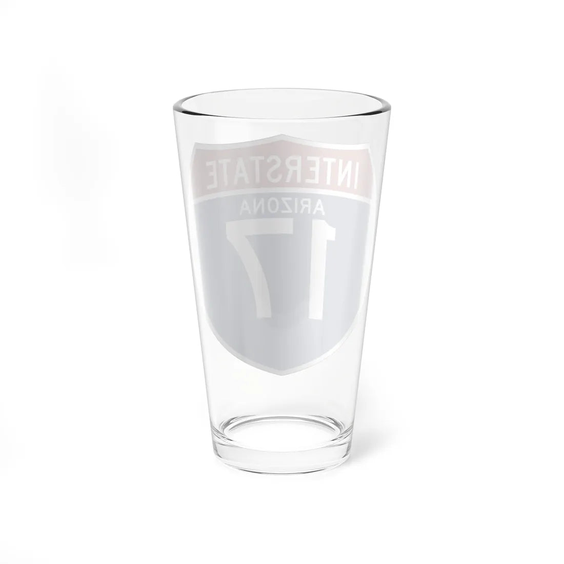 I-17 AZ (Arizona) (Road Sign) Pint Glss 16oz - Go Mug Yourself