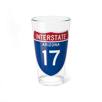 I-17 AZ Metric (Arizona) (Road Sign) Pint Glss 16oz 16oz - Go Mug Yourself