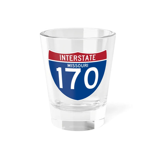 I-170 MO (Missouri) (Road Sign) Shot Glass 1.5oz 1.5oz - Go Mug Yourself