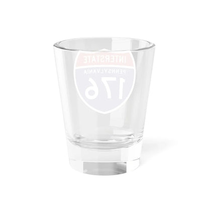 I-176 PA 1957 (Pennsylvania) (Road Sign) Shot Glass 1.5oz - Go Mug Yourself