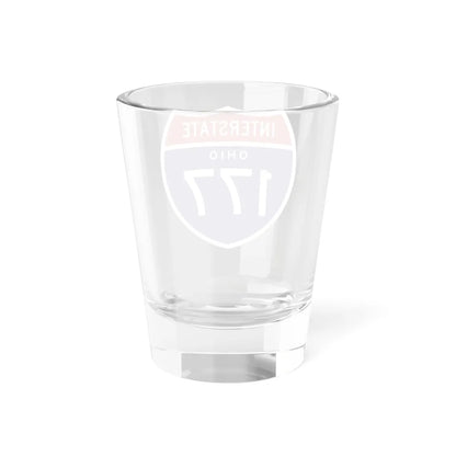 I-177 OH 1957 (Ohio) (Road Sign) Shot Glass 1.5oz - Go Mug Yourself