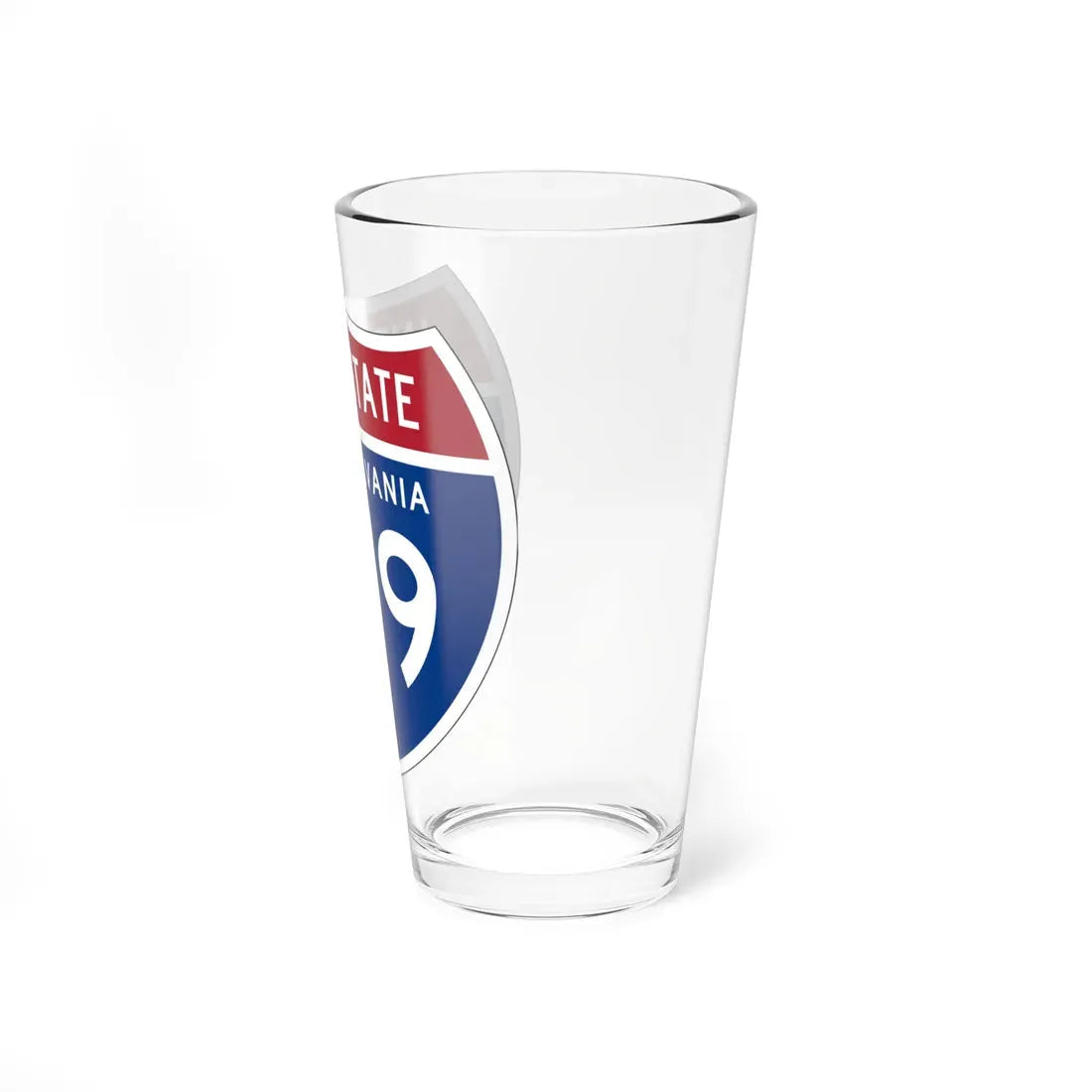 I-179 PA 1957 (Pennsylvania) (Road Sign) Pint Glass 16oz - Go Mug Yourself