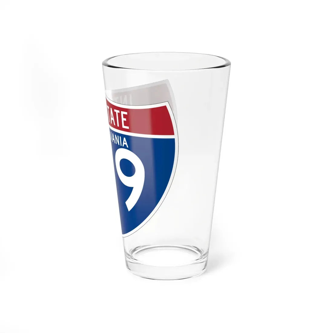 I-179 PA (Pennsylvania) (Road Sign) Pint Glass 16oz - Go Mug Yourself
