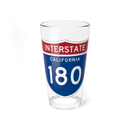 I-180 CA (California) (Road Sign) Pint Glass 16oz 16oz - Go Mug Yourself