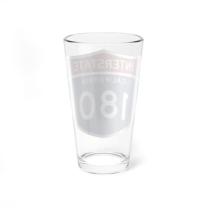 I-180 CA (California) (Road Sign) Pint Glss 16oz - Go Mug Yourself