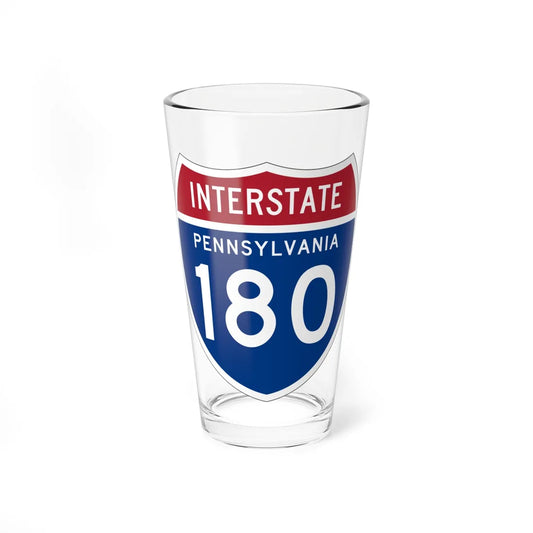 I-180 PA 1957 (Pennsylvania) (Road Sign) Pint Glss 16oz 16oz - Go Mug Yourself